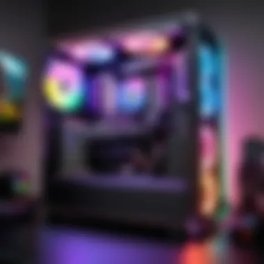 Custom RGB Lighting System Custom RGB Lighting System in Gaming PC
