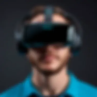 Demonstrating the display quality of Pimax VR