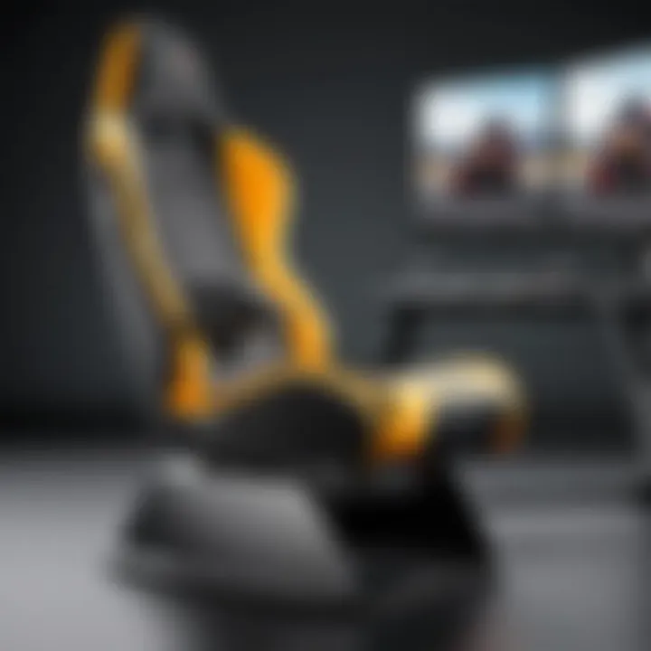 Detailed view of Playseat's ergonomic design and features