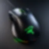 Razer Elite Deathadder showcasing its sleek design