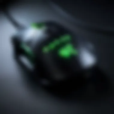 Close-up of the customizable buttons on the Razer Naga Pro Wired