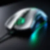 Razer Naga Pro Wired gaming mouse showcasing its ergonomic design