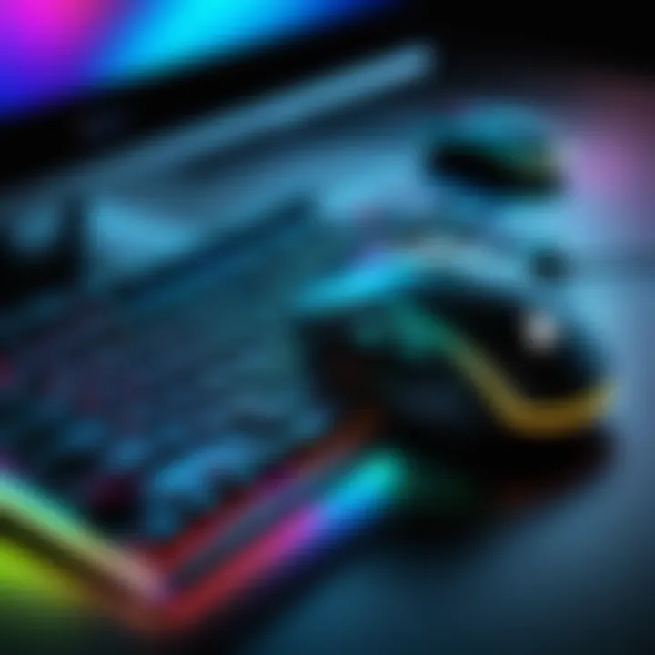 RGB Lighting Keyboard and Mouse Combo