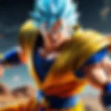 Saiyan Warrior in Battle