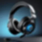 High-quality gaming headset with surround sound feature