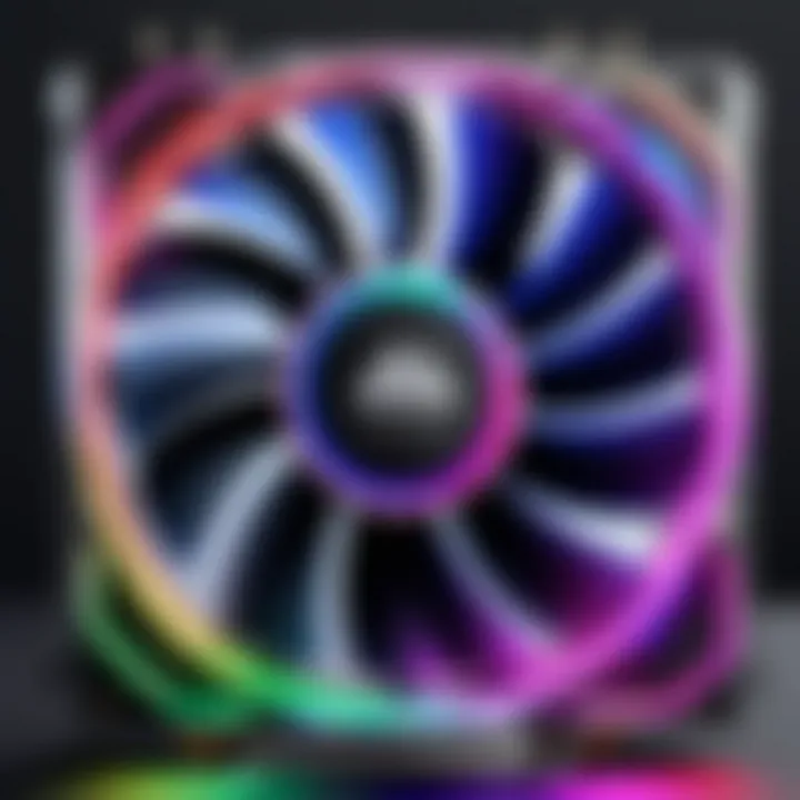 Sleek ARGB Fan Design for Optimal Airflow