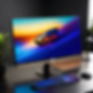 Sleek Design of ASUS Monitor