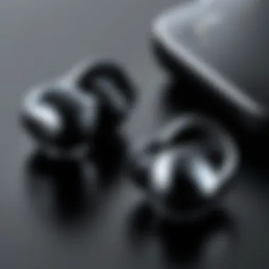 Earbuds with sleek design