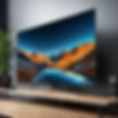 Sleek Design and Performance in Gaming TV Sleek Design and Performance in Gaming TV