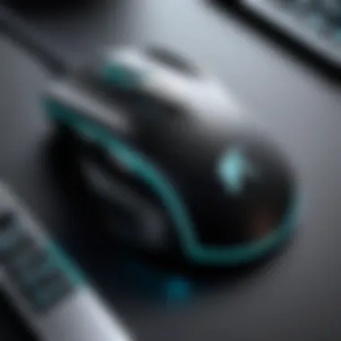 Sleek and ergonomic gaming mouse design for Fortnite players