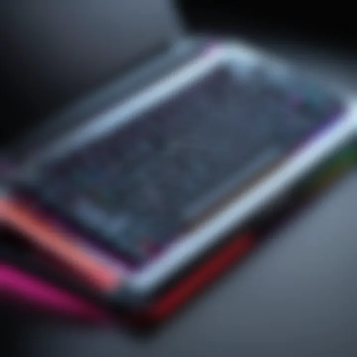 Sleek Gaming Laptop with RGB Keyboard