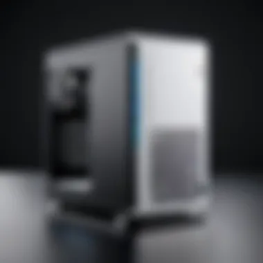 Aesthetic Elegance Sleek and minimalist design of a micro form factor gaming PC