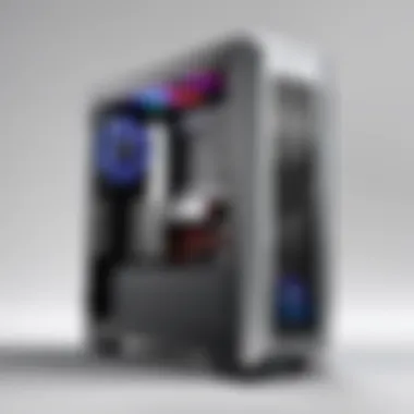 Sleek and Modern Gaming PC Case