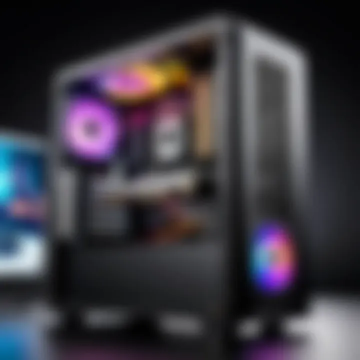 Sleek and Stylish Gaming PC Design