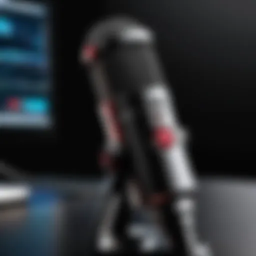 Sleek and Stylish HyperX Microphone