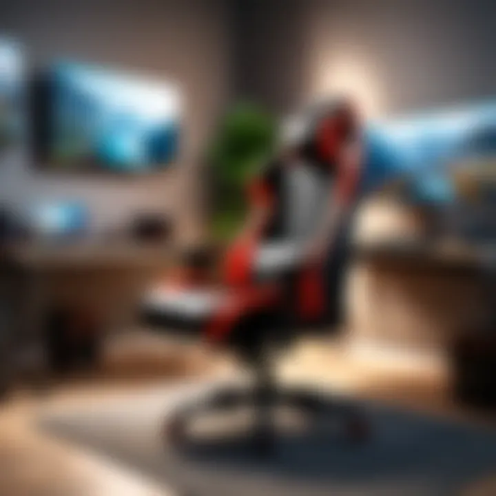 Gaming Chair with Ergonomic Design for Comfort