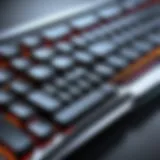 Sleek and Stylish Gaming Keyboard Design