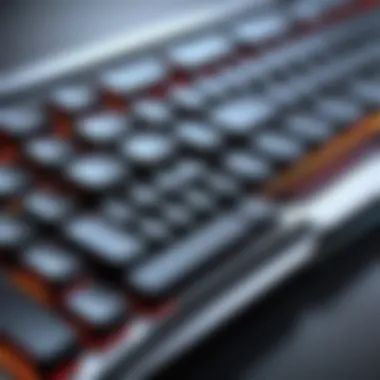 Sleek and Stylish Gaming Keyboard Design