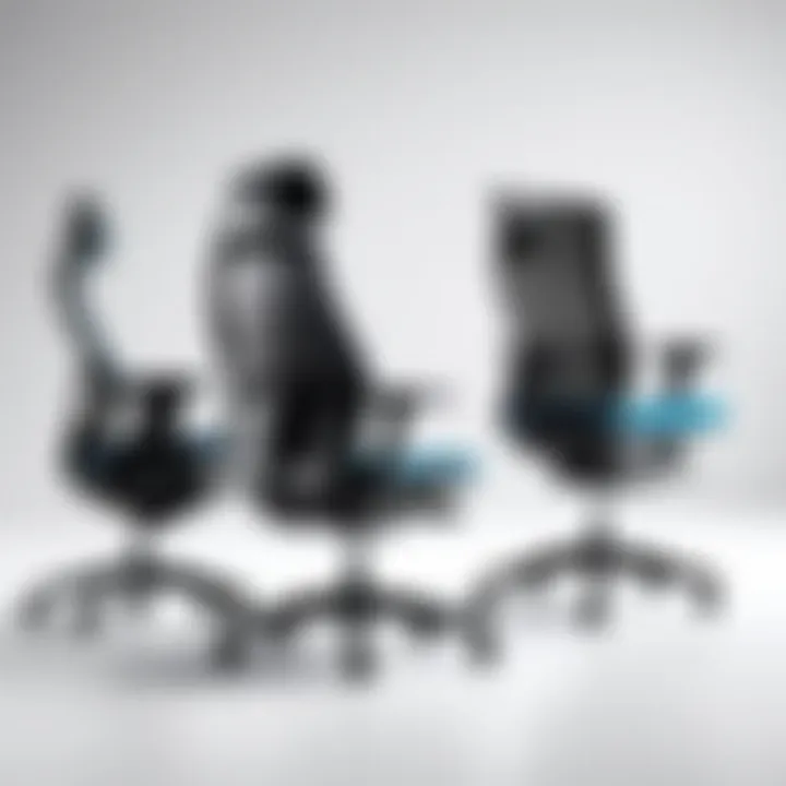 Comparison of ergonomic chairs and standard chairs