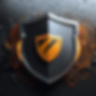 Security shield symbolizing protection on G2A platform