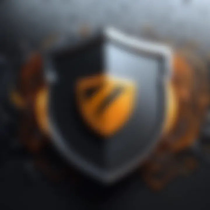 Security shield symbolizing protection on G2A platform