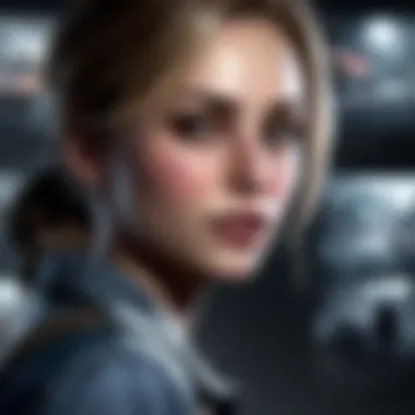 Gameplay Choices in Until Dawn A dramatic choice moment displayed on the screen, highlighting gameplay mechanics.