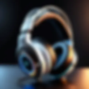 Professional gaming headset for immersive audio experience