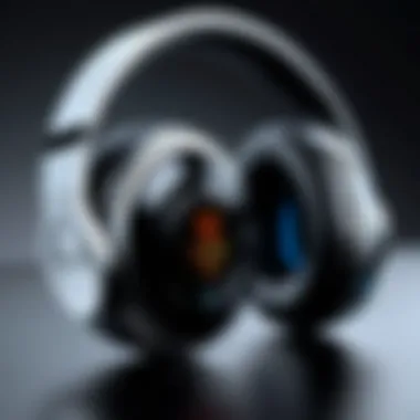 Close-up of headphone controls highlighting user-friendly features