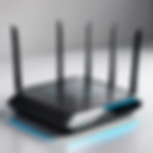 Router with advanced features